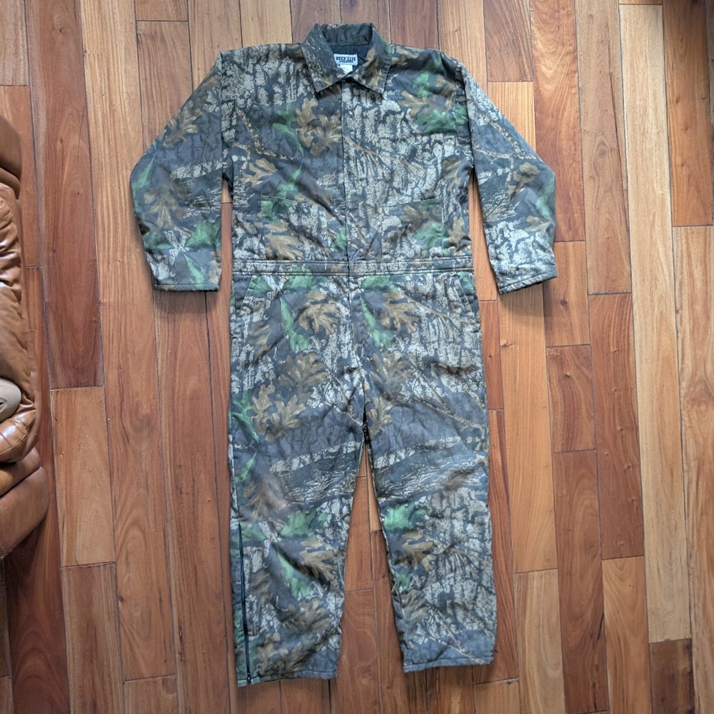 Jerzees Outdoor Camo Coveralls (XL)